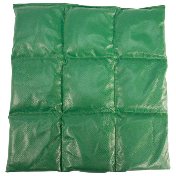 Abilitations Vinyl Weighted Lap Pad, Medium, Green