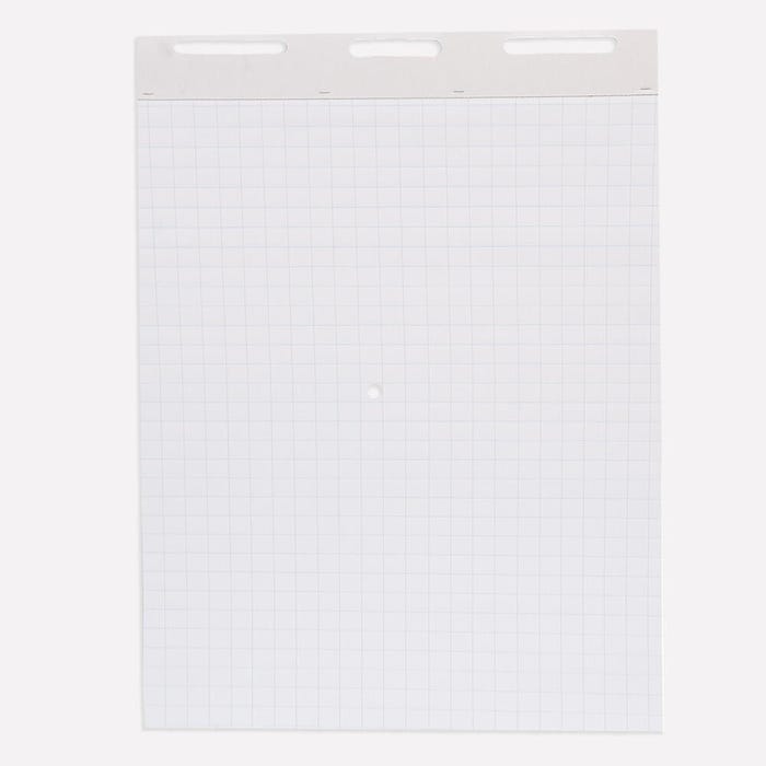 School Smart Graph Paper Easel Pads, 27 x 34 Inches, 50 Sheets, Pack of 4