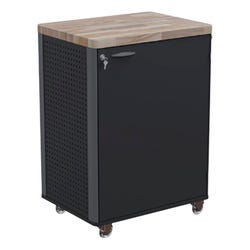 Image for Classroom Select Makerspace Medium Cart, 32-1/2 x 25-1/2 x 40 Inches, Black from School Specialty
