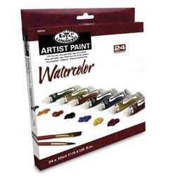 Royal Brush Essentials Watercolor Paints, Pack of 24