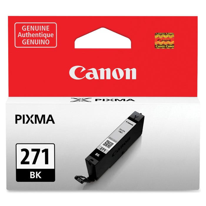 Canon Ink Toner Cartridge, CLI271BK, Black