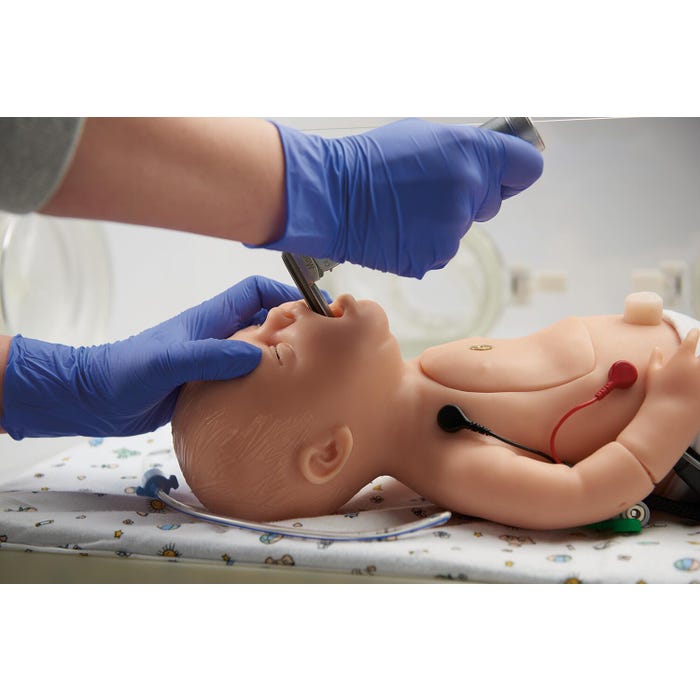Life/form® C.H.A.R.L.I.E. Neonatal Resuscitation Simulator with Interactive ECG Simulator