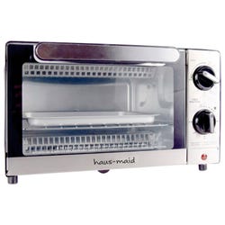 Coffee Pro Haus-Maid Toaster Oven - Toast, Bake, Broil, Bake - Gray, Item Number 2051355