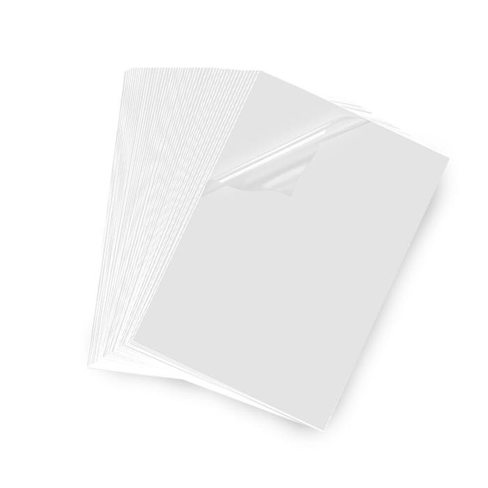 School Smart Copier Transparency Film without Sensing Strip, 8-1/2 x 11 Inches, Clear, Pack of 100