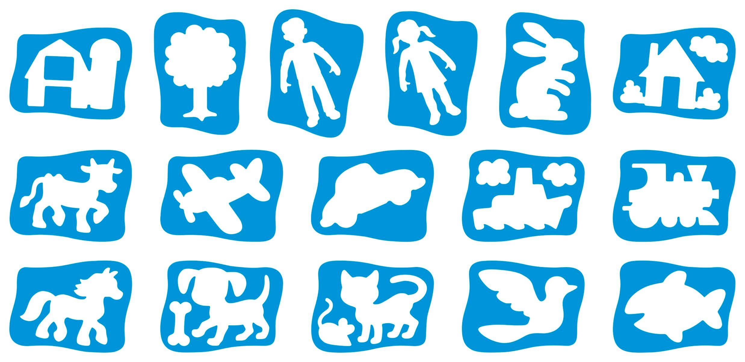 Stencils and Stencil Templates, Item Number 2044832