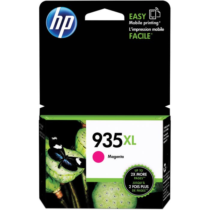 HP 935XL Ink Cartridge, C2P25AN, Magenta