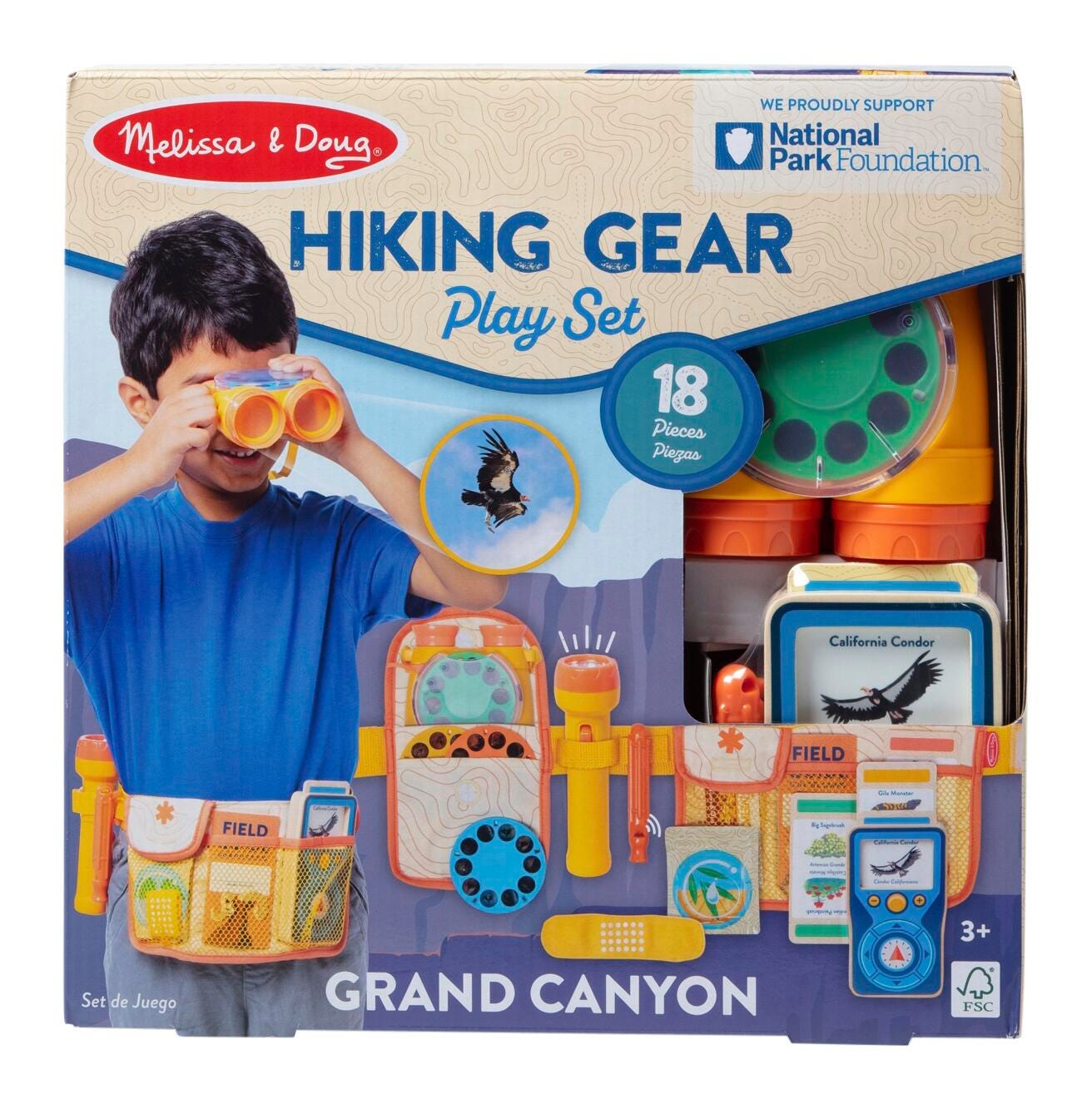Melissa & Doug Grand Canyon National Park Hiking Gear Play Set 2151130