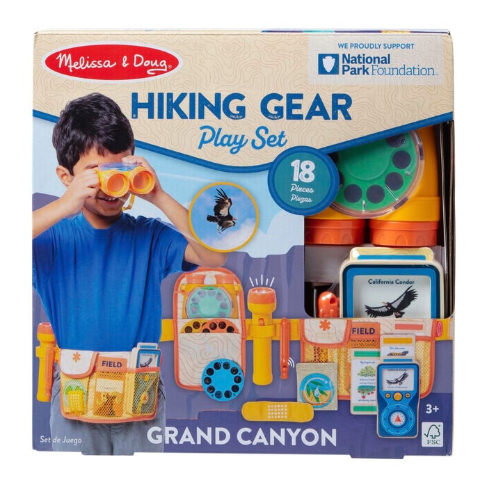 Melissa & Doug Grand Canyon National Park Hiking Gear Play Set