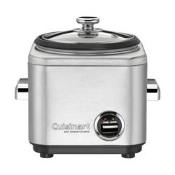 Cuisinart 4 Cup Rice Cooker, 4 to 7 Cup Capacity, Stainless Steel