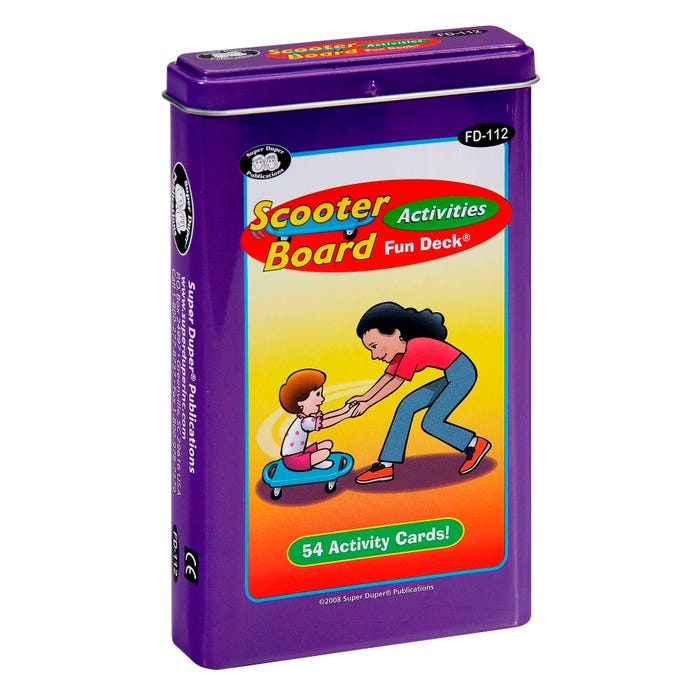 Super Duper Scooter Board Fun Deck