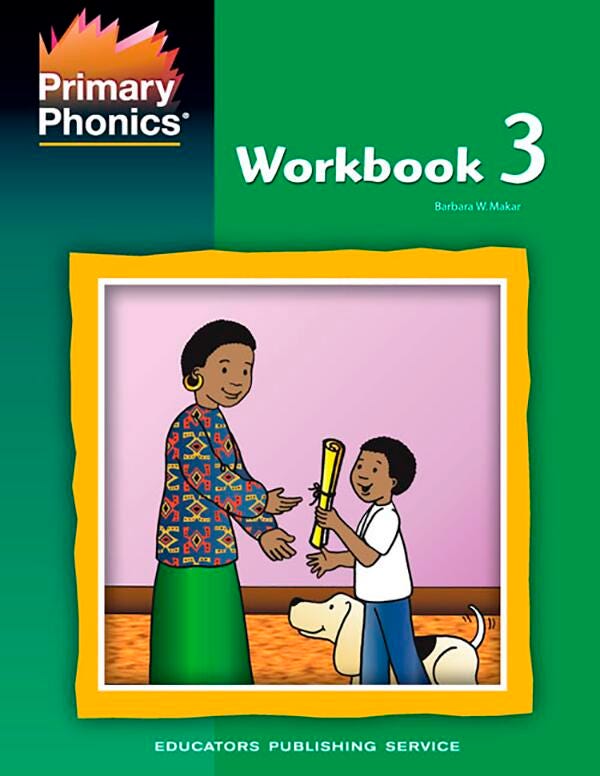 Image for Primary Phonics Workbook 3 from School Specialty