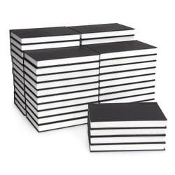 Nasco Hardbound Sketchbooks, 5-1/2 x 8 inches, Pack of 48