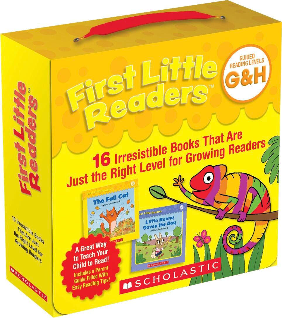 Scholastic First Little Readers Level G and H Parent, Grades PreK-2, Item Number 2098712