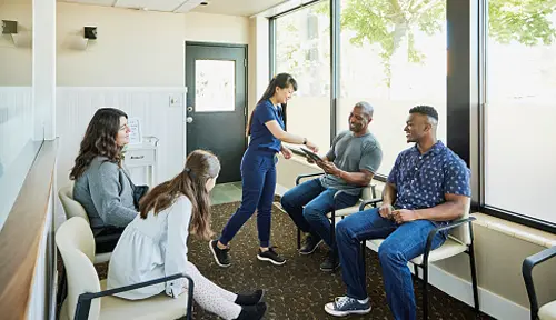 medical clinic waiting room