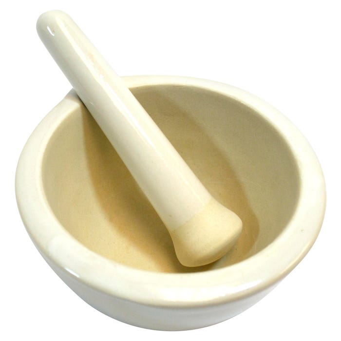 Eisco Mortar and Pestle, 5.5Inches Diameter