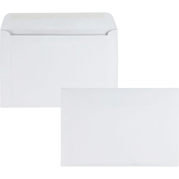Quality Park Booklet Envelopes, 6 x 9 Inches, White, Box of 500