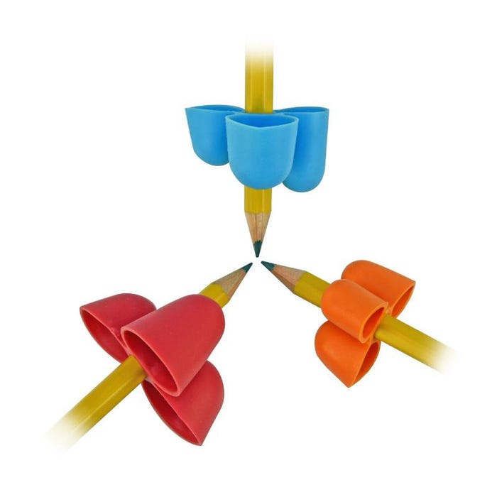 The Writing CLAW Grip, Medium, Assorted Colors, Pack of 25