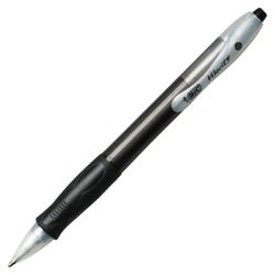 BIC Velocity Retractable Ballpoint Pens, 1.0mm, Medium Point, Black, Pack of 12 1296342