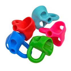 The Pencil Grip Inc. The Ring Grip, Assorted Colors, Pack of 6, Item Number 2102221