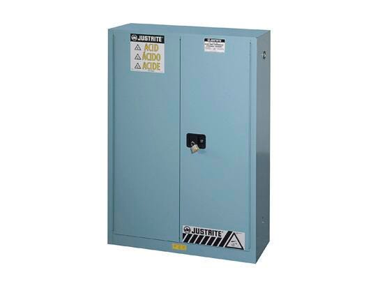 Justrite Sure-Grip EX Corrosives Storage Cabinet, 65 x 48 18, 45 Gallon