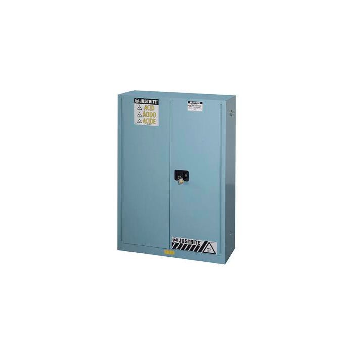 Justrite Sure-Grip EX Corrosives Storage Cabinet, 65 x 48 18, 45 Gallon