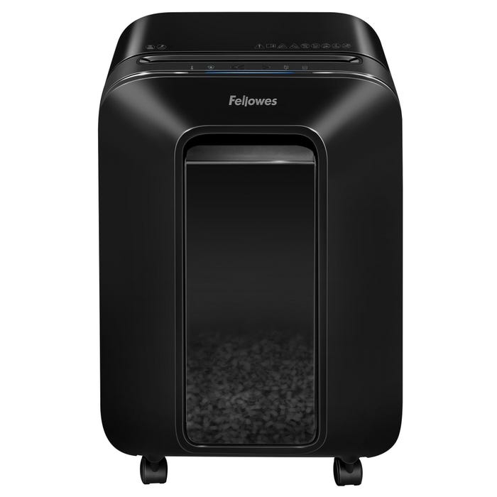 Fellowes Powershred LX200 Micro-Cut Shredder, 12 Sheet Capacity, 6 Gallon Bin, Black