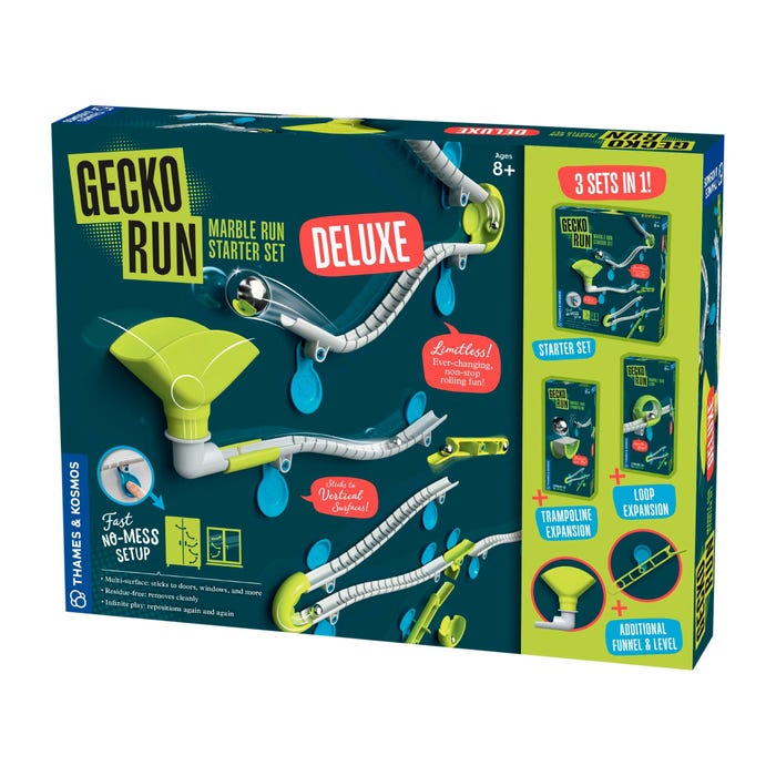 Thames & Kosmos Gecko Marble Run Deluxe Starter Set