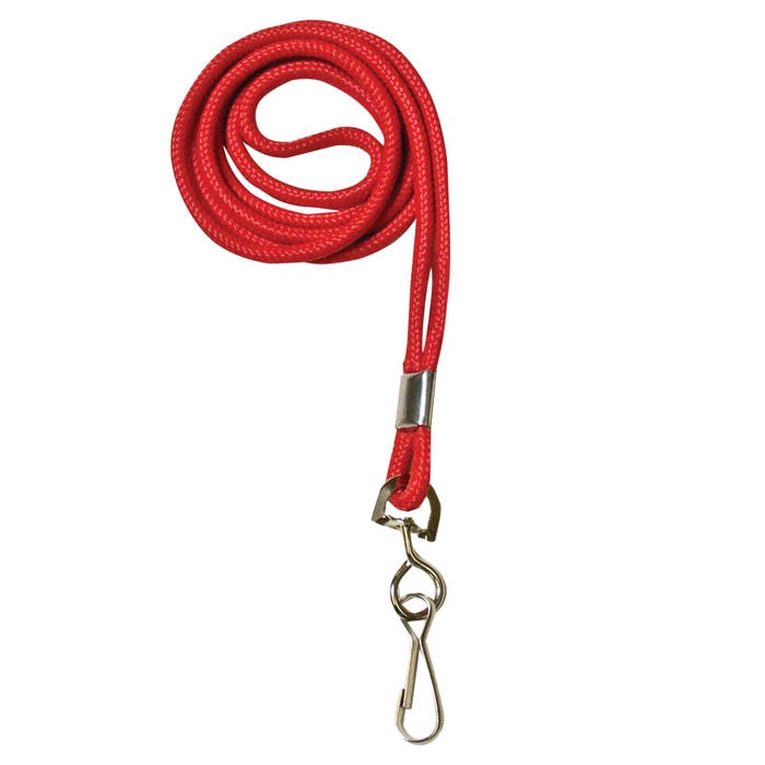 C-Line Standard Lanyard with Swivel Hook, Red 1565114