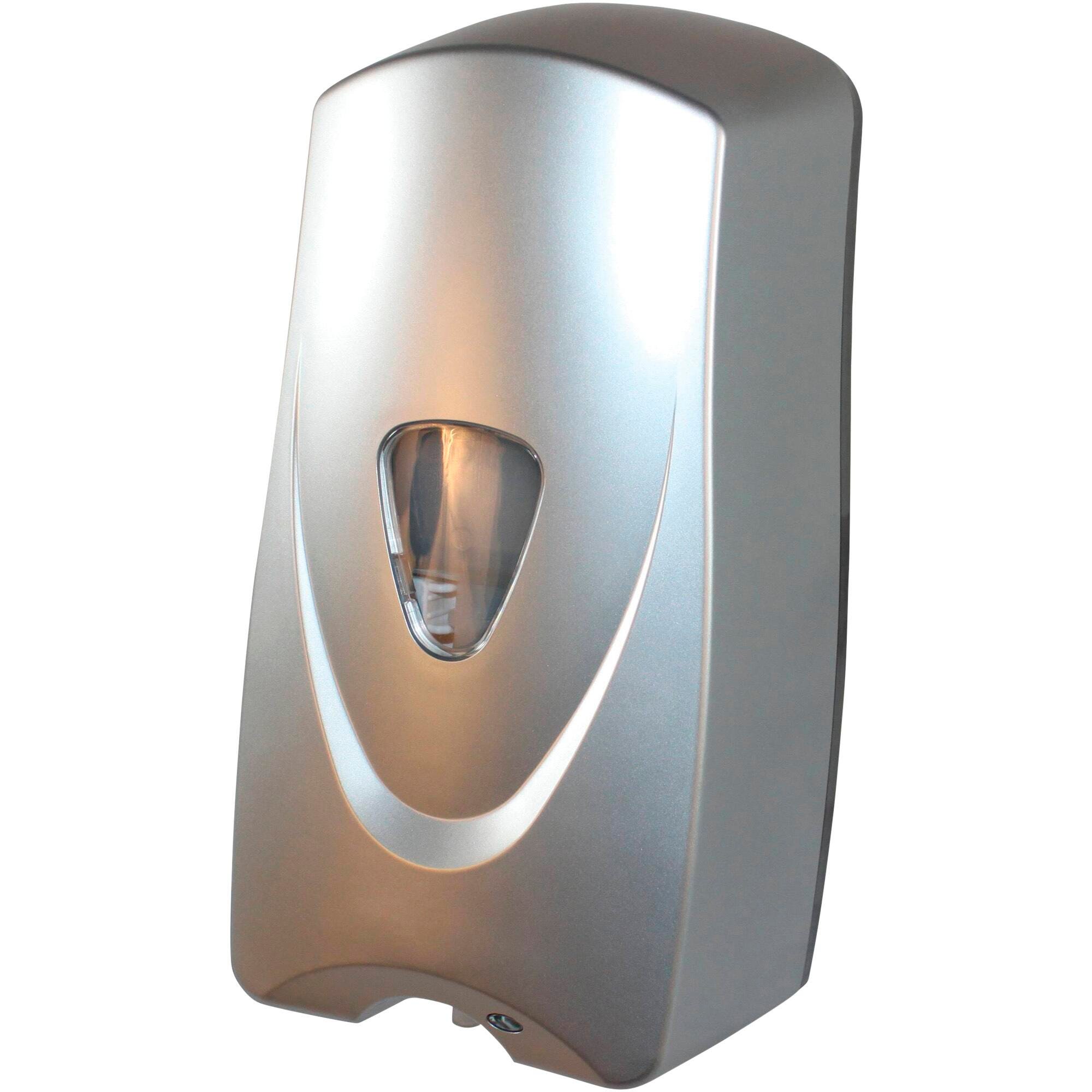 Image for Foameeze Foam Sensor Soap Dispenser with Refillable Bottle, Metallic Silver from School Specialty