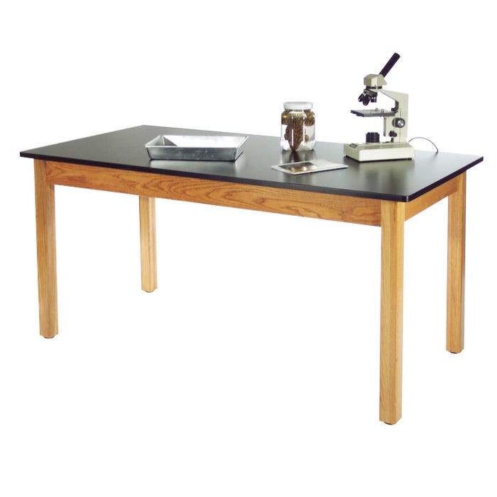 Palo Verde Designs Lab Table, 54 x 24 x 30 Inches, Top Lab Plus, Natural Finish