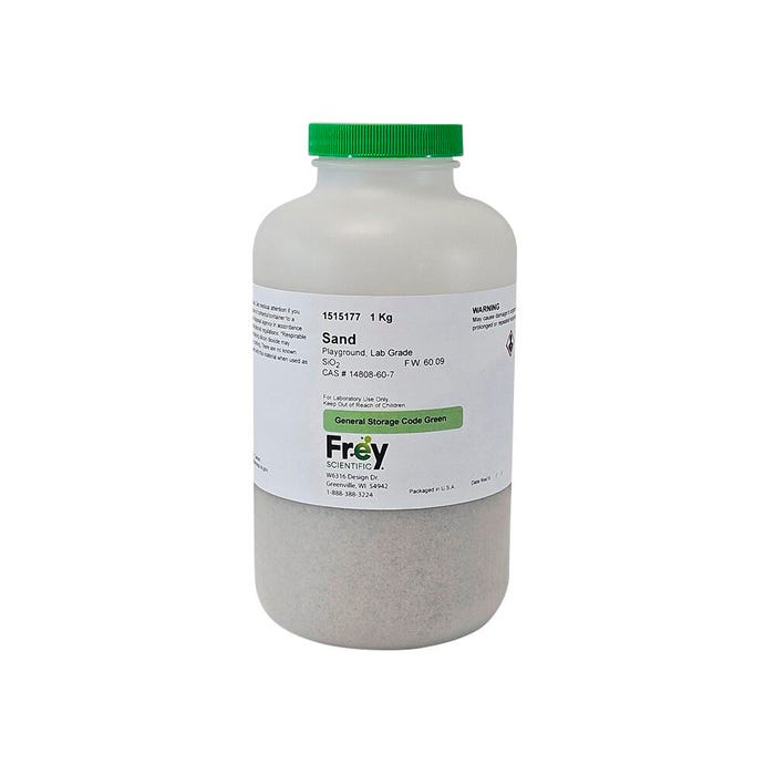 Frey Scientific Playground Sand, Lab Grade, 1 Kilogram