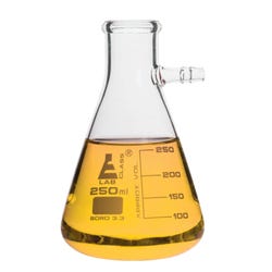 Eisco Labs Filtering Flask with Side Arm, Glass, 250mL