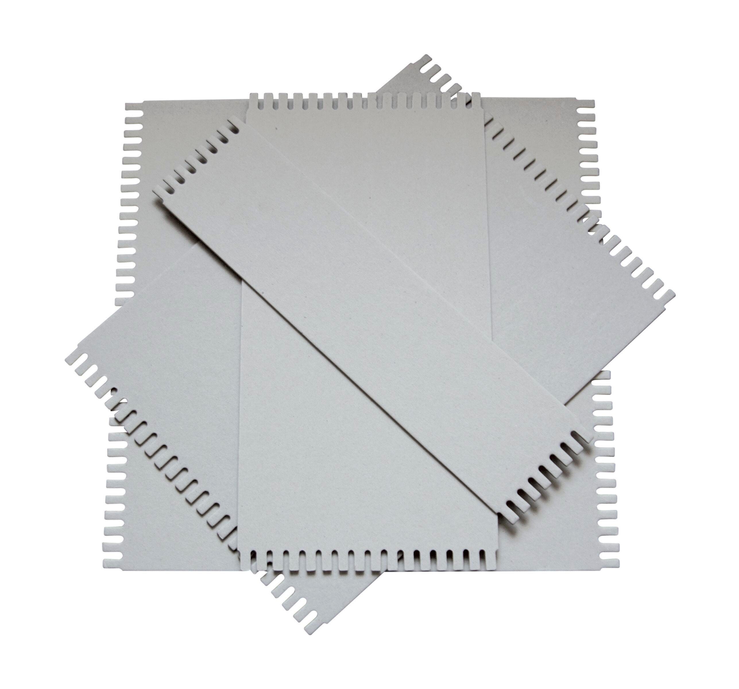 Jack Richeson Wide Notched Student Weaving Loom, Assorted Sizes, Gray, Pack of 20 200561