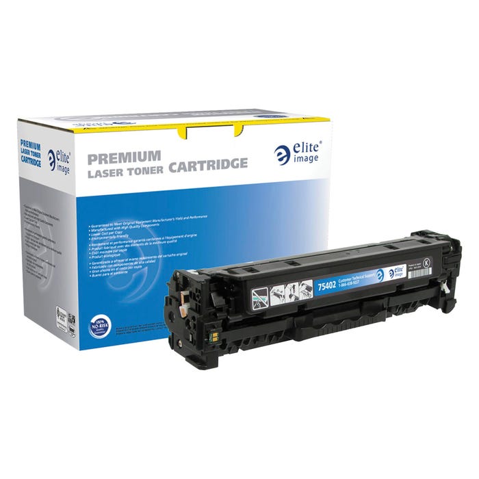 Elite Image Remanufactured Toner Cartridge for HP 530A, Black