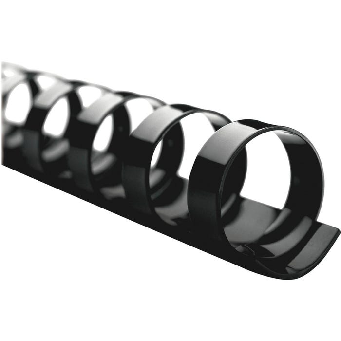 GBC CombBind Binding Spines, 1-1/2 Inches, Black, Pack of 100