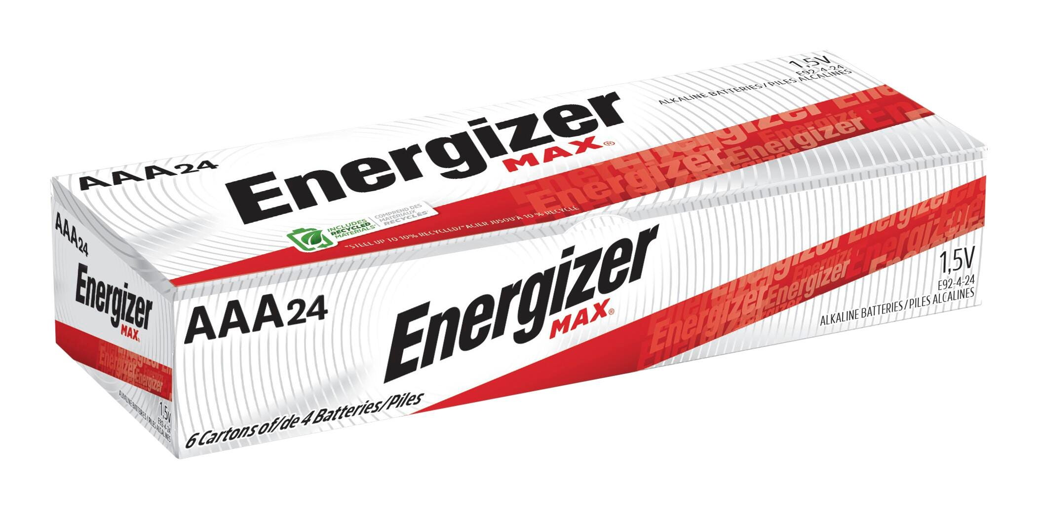 Energizer MAX AAA Alkaline Batteries, Pack of 24 2133757