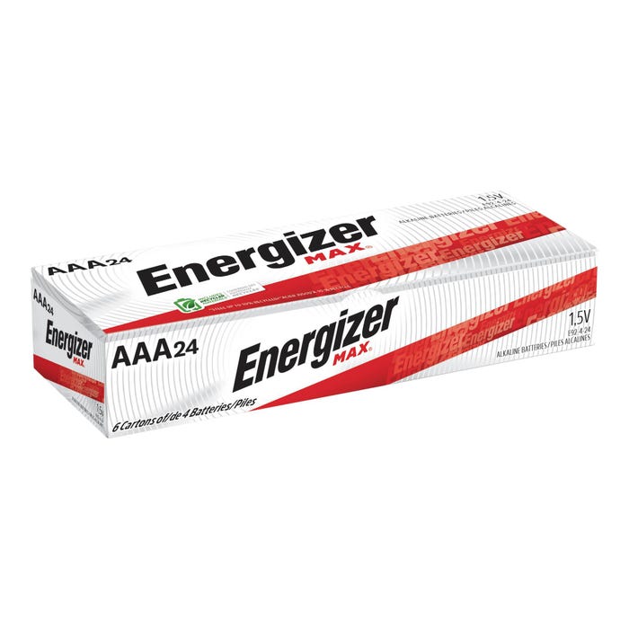 Energizer MAX Alkaline AAA Batteries, Pack of 24