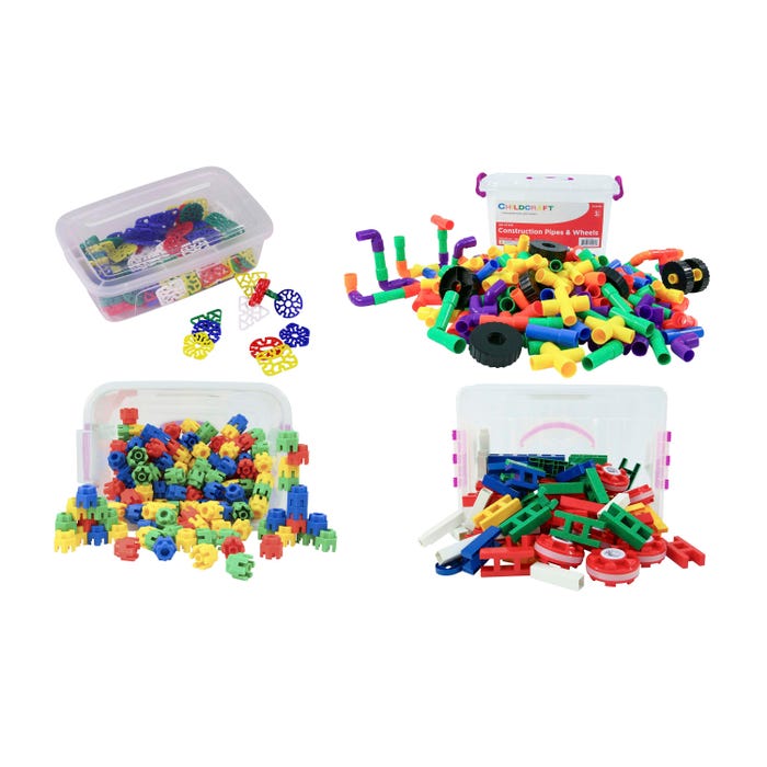 Childcraft Preschool Manipulatives, Set of 4