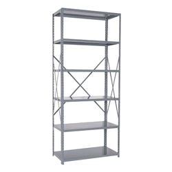 Image for Republic Industrial Clip 5 Shelf Adder Open Unit, 36 x 12 x 85 Inches from School Specialty