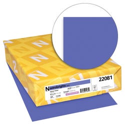 Astrobrights Colored Paper, 8-1/2 x 11 Inches, 24 lb, Venus Violet, 500 Sheets, Item Number 075834