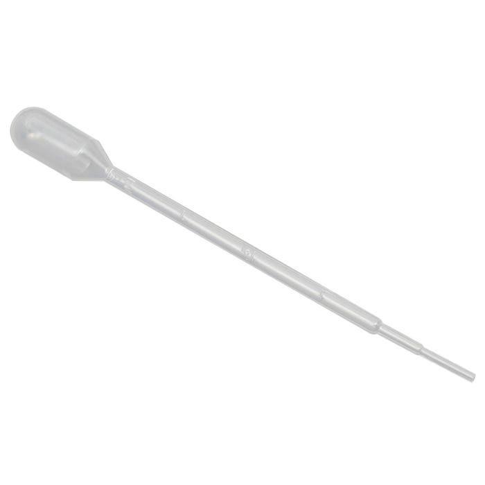 United Scientific Pasteur Pipettes, 3 mL, 155mm, LDPE, Pack of 100