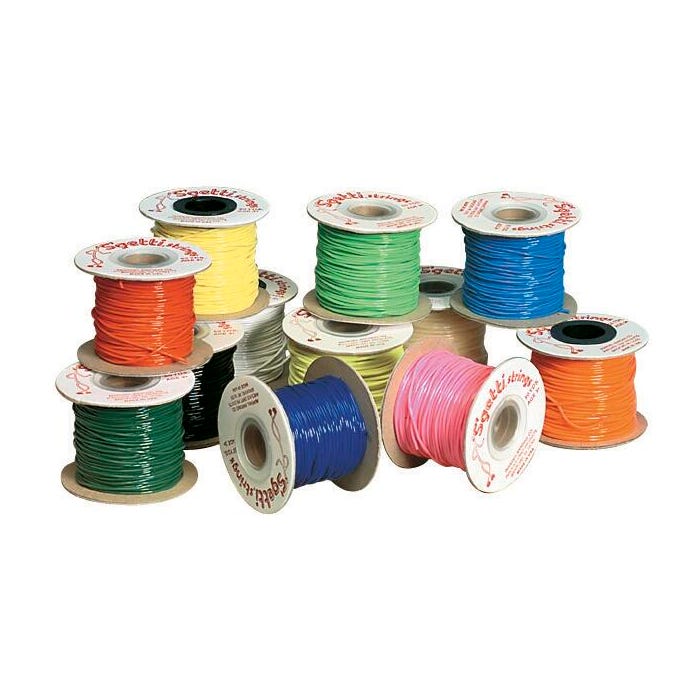 Pepperell Braiding S'Getti Lacing String, Assorted Colors, Set of 12