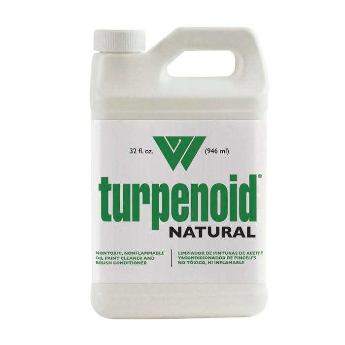 Turpenoid Natural Non-Toxic Non-Flammable Paint Thinner, 1 Quart