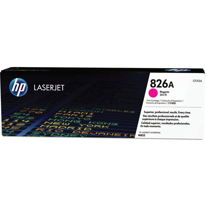 HP 826A Ink Cartridge, CF313A, Magenta