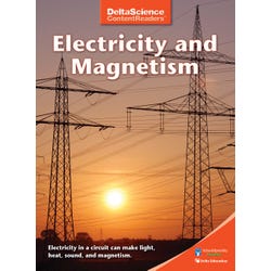 Delta Science Content Readers Electricity and Magnetism Red Book, Pack of 8, Item Number 1278090