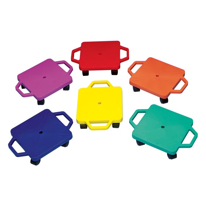 Sportime Safety Grip Scooter, 16 Inch, Set of 6