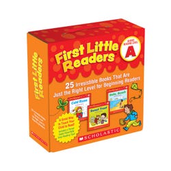 Scholastic First Little Readers Level A Single Set with Parent Guide, 25 Readers, Grades PreK-2, Item Number 2098707
