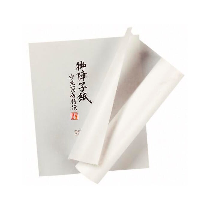 Yasutomo Acid-Free Rice Paper Roll, 11 Inches x 60 Feet, White
