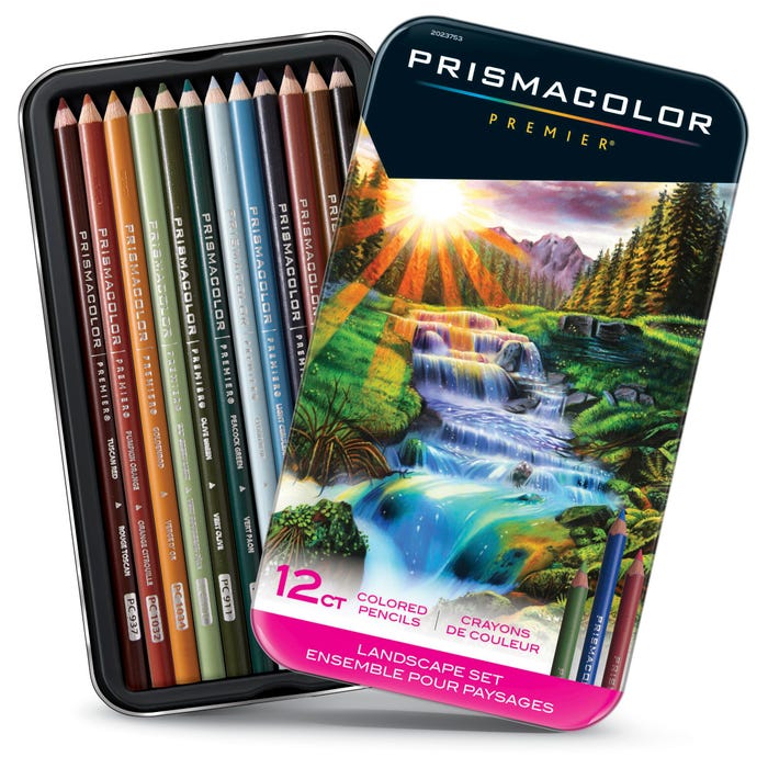 Prismacolor Premier Colored Pencil Sets, Landscape, Set of 12