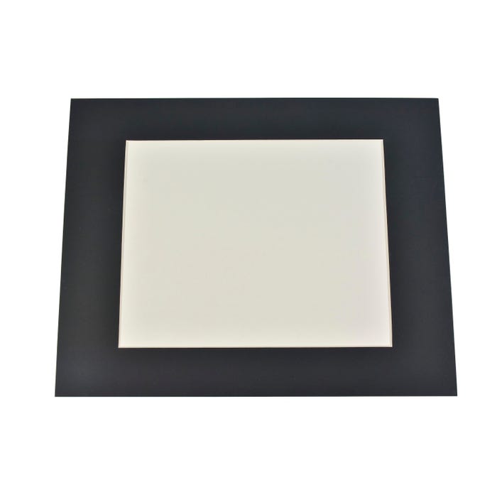 Sax Premium Pre-Cut Mat, 11 x 14 Inches, Black, Pack of 10